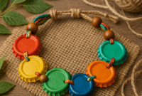 Eco-Chic Bracelet Kreasi DIY dari Tutup Botol Bekas
