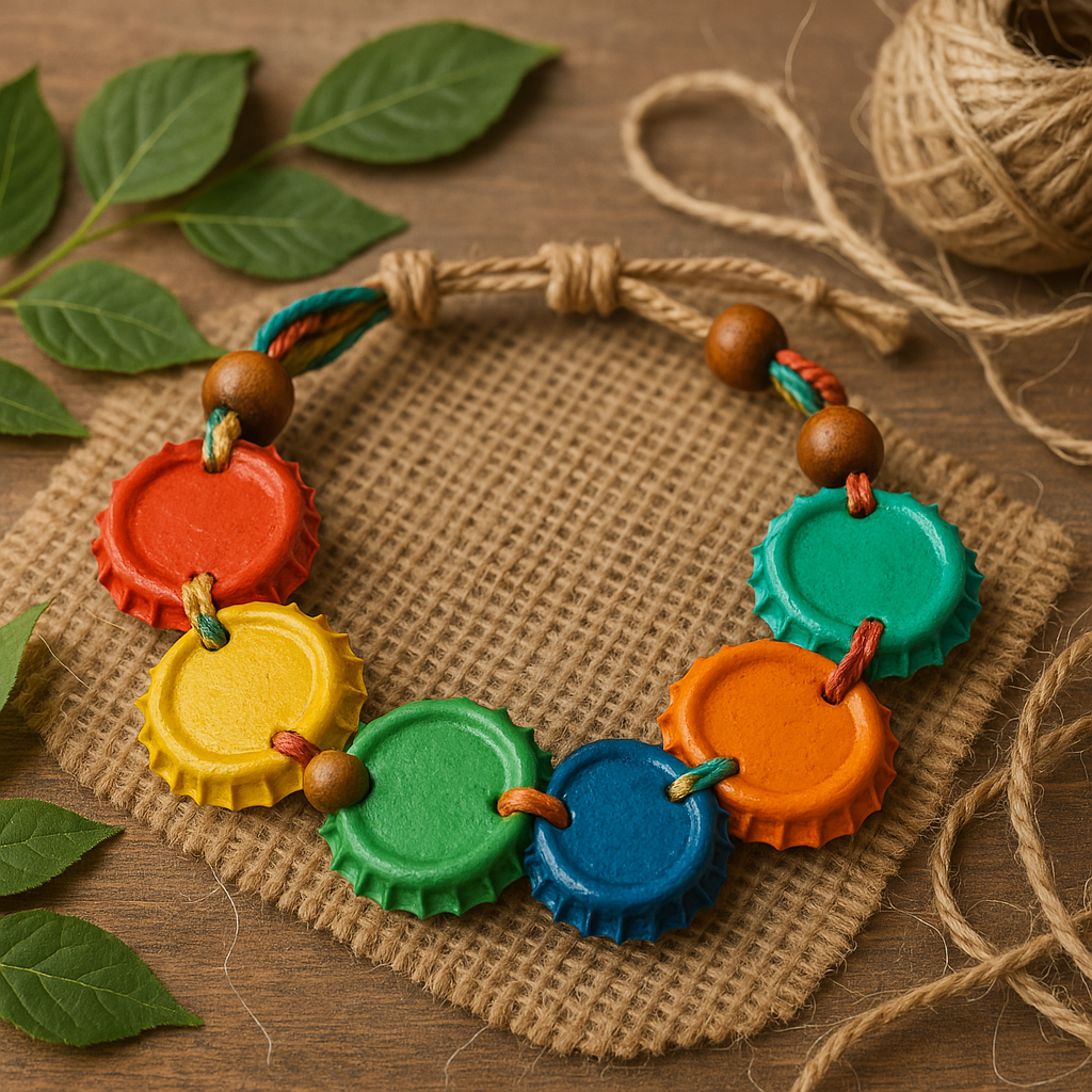 Eco-Chic Bracelet Kreasi DIY dari Tutup Botol Bekas