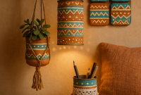 Ide Kreatif Upcycling Kaleng Bekas Jadi Lampu Dekorasi Bohemian