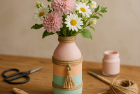 Upcycling Keren Transformasi Botol Plastik Jadi Vas Bunga Unik dalam 10 Menit!