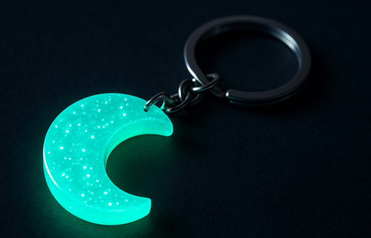 Cara Mudah Membuat Gantungan Kunci Resin Glow-in-the-Dark (Anti Gagal!)